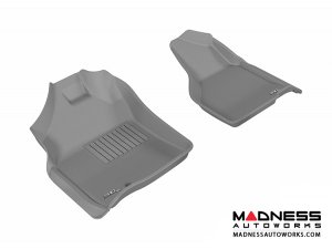 Dodge RAM 15/ 25/ 3500 Regular/ Quad Cab Floor Mats (Set of 2) - Front - Gray by 3D MAXpider